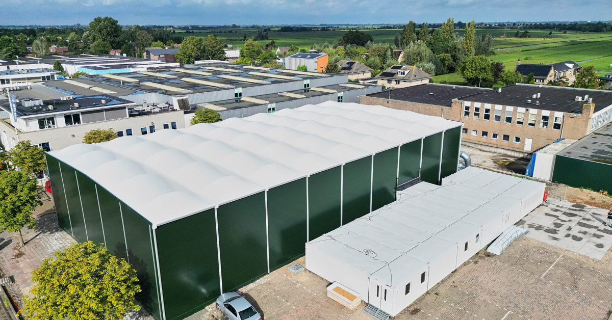 Tijdelijke Sporthal Schoonhoven - HEVO