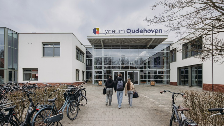 HEVO | Gevelrenovatie Lyceum Oudehoven Gorinchem