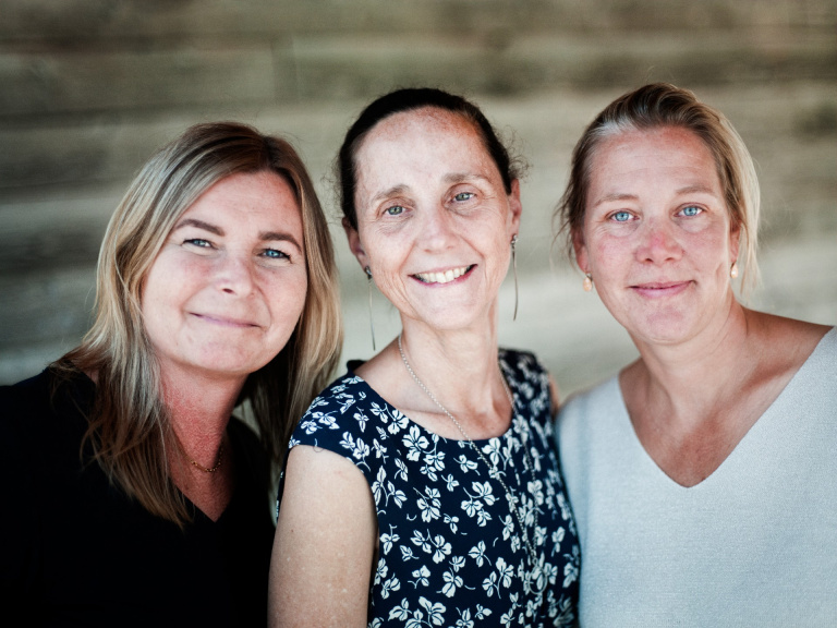 Gerda Groen, Nienke van der Meulen en Harmke Korthuis